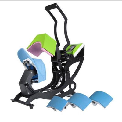 Sublimation 500W Heat Transfer Press Machine Cap Heat Press